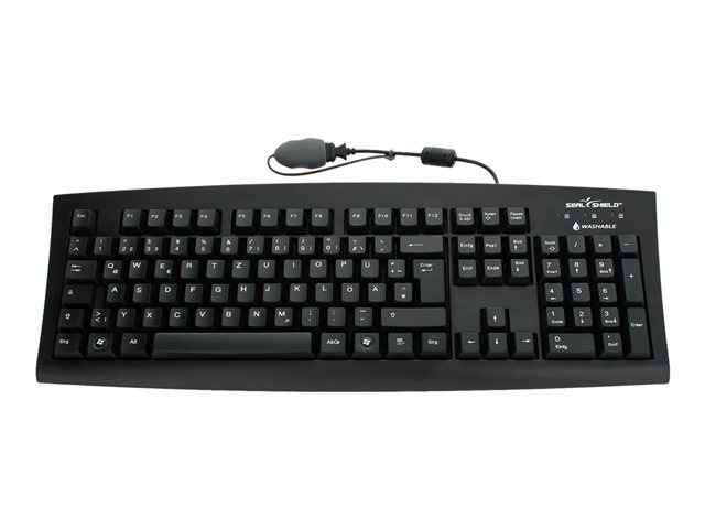 Seal Shield SILVER SEAL Medical Grade Keyboard - German