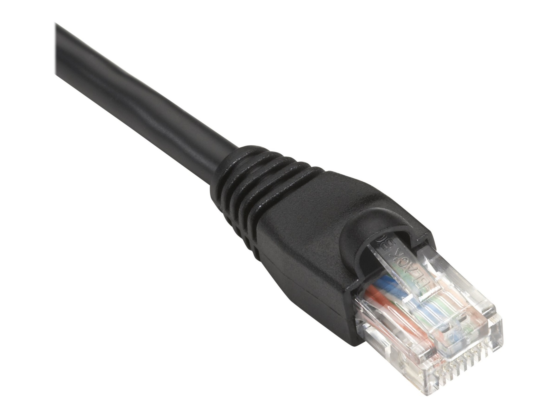 Black Box SpaceGAIN Reduced-Length - patch cable - 9 in - black