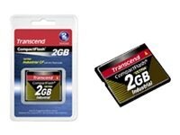 Transcend Ultra Speed Industrial - flash memory card - 2 GB - CompactFlash
