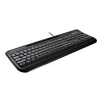 Microsoft Wired Keyboard 600 - keyboard - Canadian French - black