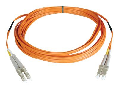 Eaton Tripp Lite Series Duplex Multimode 50/125 Fiber Patch Cable (LC/LC), 8M (26 ft.) - patch cable - 8 m - orange
