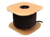 Leviton Hook and Loop 600' Bulk Roll Cable Wrap - Black