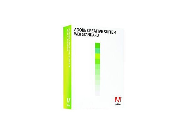 Adobe Creative Suite 4 Web Standard - version / product upgrade license - 1 user