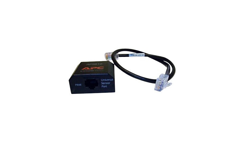 APC Dry Contact I/O Accessory - network adapter kit - black