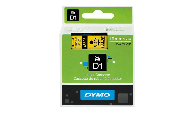 DYMO 3/4" Plastic D1 Tape