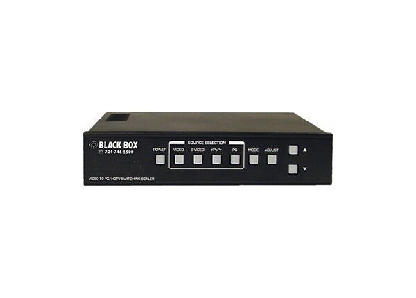 Black Box TV to VGA/HDTV Video Scaler video converter