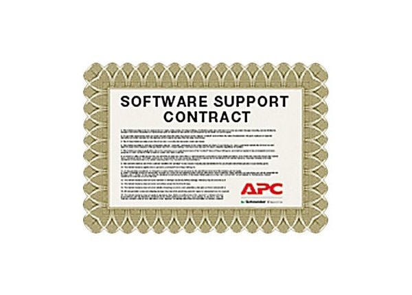 APC by Schneider Electric Software Maintenance Contract - 3 Year - Service