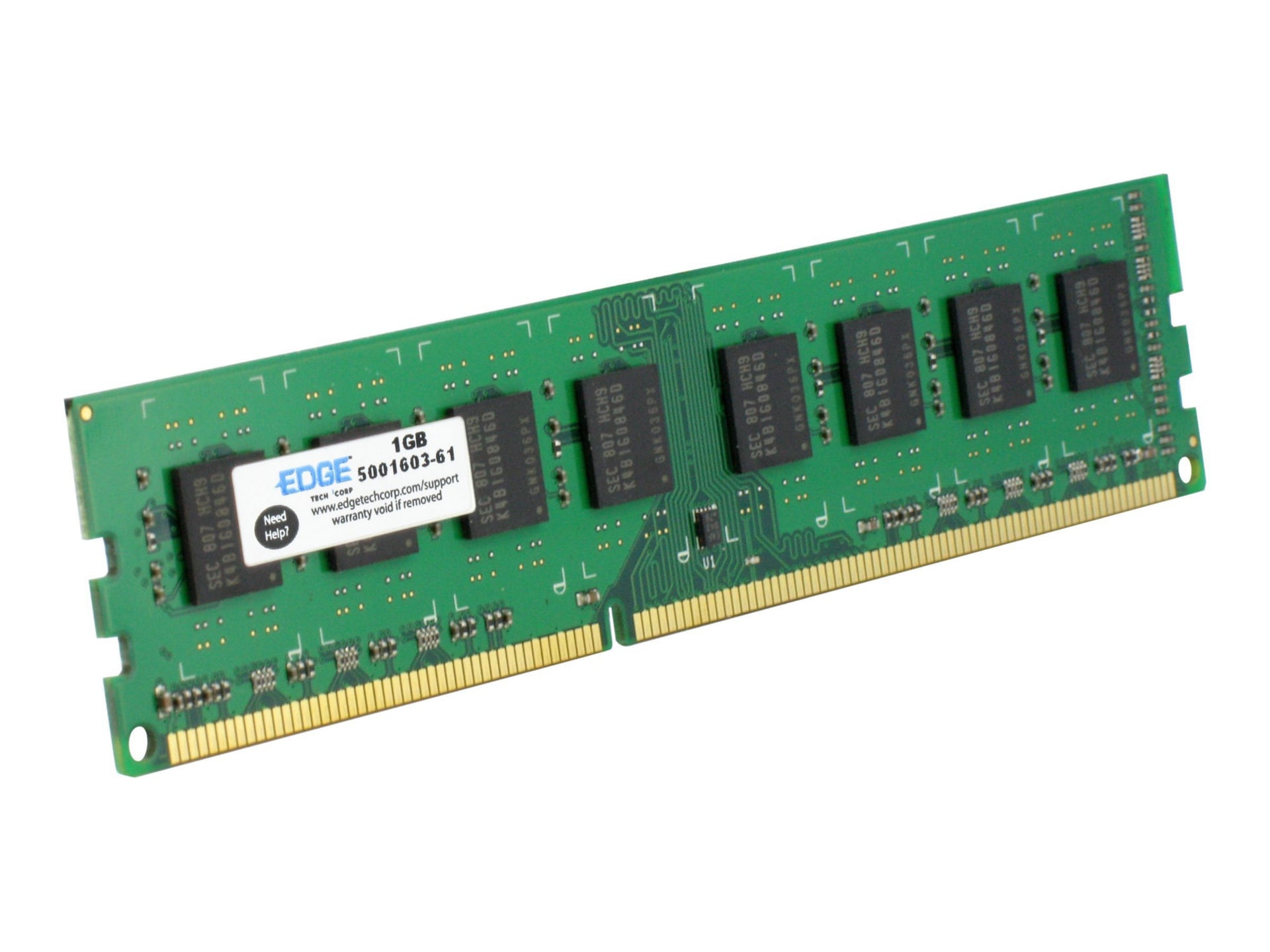 EDGE - DDR3 - - 4 GB - DIMM 240-pin - 1333 / - unbuffered - PE223953 Computer Memory - CDW.com