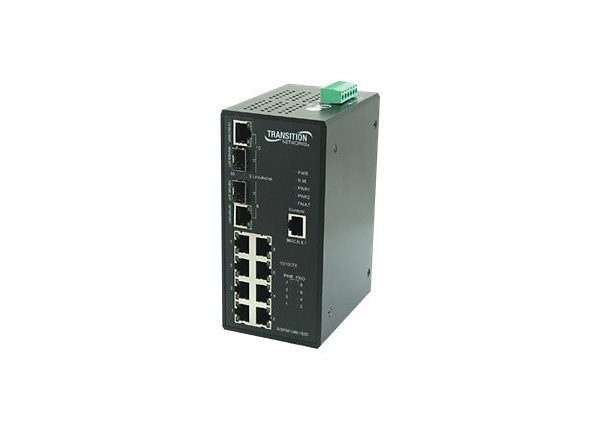 Transistion Industrial Managed Power-over-Ethernet (PoE) Switch 
