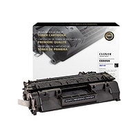 Clover Imaging Group - black - compatible - remanufactured - toner cartridge (alternative for: HP CE505A)
