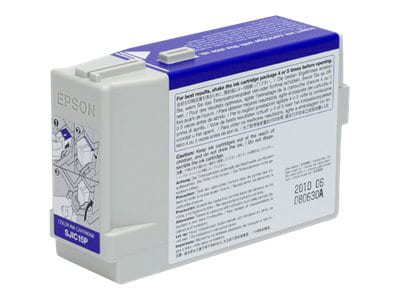 Epson SJIC15P - color (cyan, magenta, yellow) - original - ink cartridge