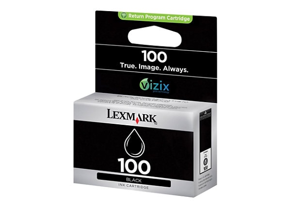 LEXMARK #100 BLK STD RP INK CART                  
