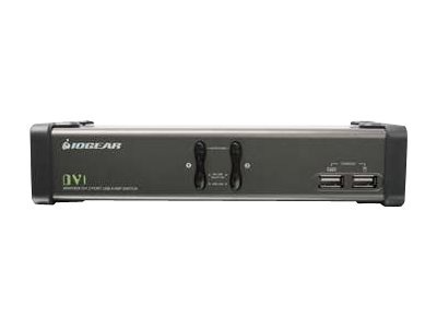 IOGEAR 2PT DVI KVMP SWCH W/CABLES