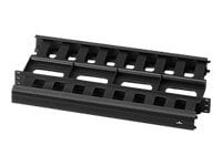 Leviton Versi-Duct Horizontal Cable Management - rack cable management panel (horizontal) - 1U - 19"