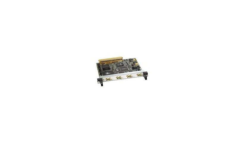 Cisco 4-Port Clear Channel T3/E3 Shared Port Adapter - expansion module - 4 ports