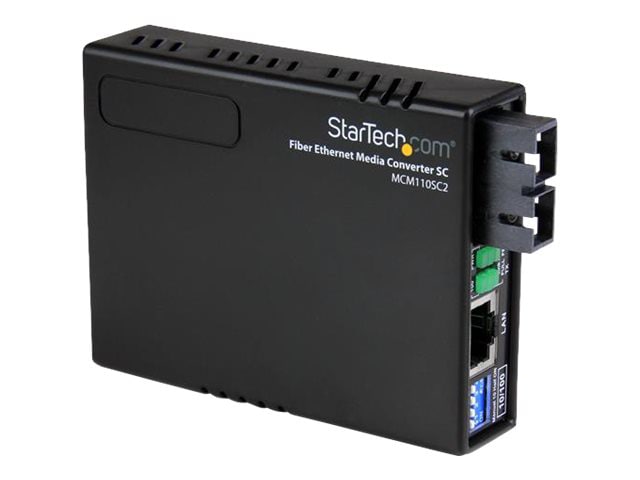 StarTech.com 10/100 Fiber to Ethernet Media Converter - Multi Mode SC 2 km