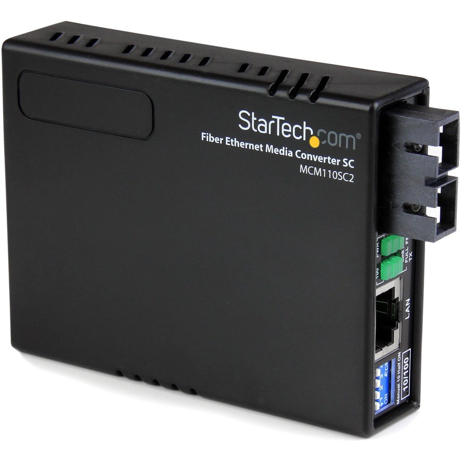 StarTech.com 10/100 Fiber to Ethernet Media Converter - Multi Mode SC 2 km