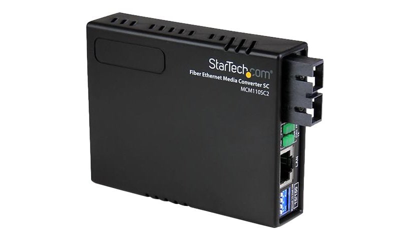 StarTech.com 10/100 Fiber to Ethernet Media Converter - Multi Mode SC 2 km