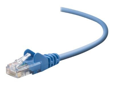 Belkin CAT5e/CAT5, 3ft, Blue, TAA Compliant, Snagless, UTP, Patch Cable