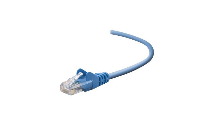 Belkin CAT5e/CAT5, 3ft, Blue, TAA Compliant, Snagless, UTP, Patch Cable