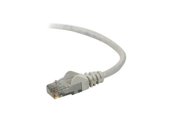 Belkin patch cable - 7 ft - gray