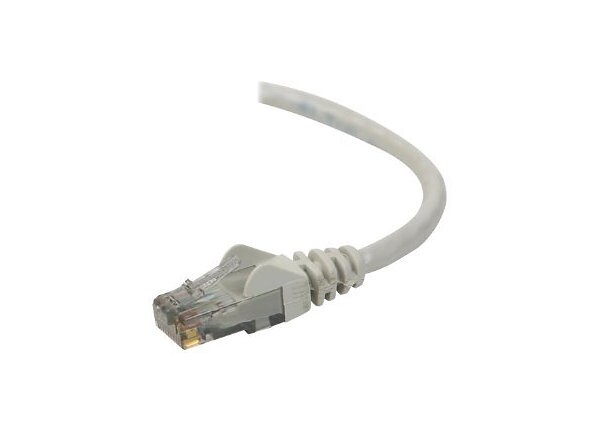 Belkin patch cable - 25 ft - gray