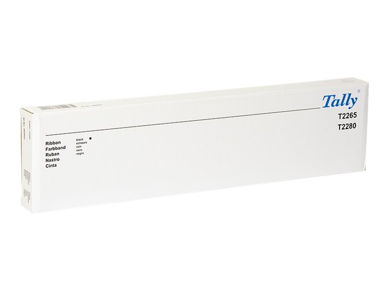 TallyGenicom - 1 - black - printer fabric ribbon