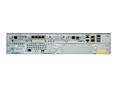 Cisco 2911 Voice Bundle - router - voice / fax module - rack-mountable, wall-mountable