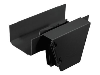 Panduit FiberRunner 6x4 QuikLock Vertical Tee - vertical tee fitting with h