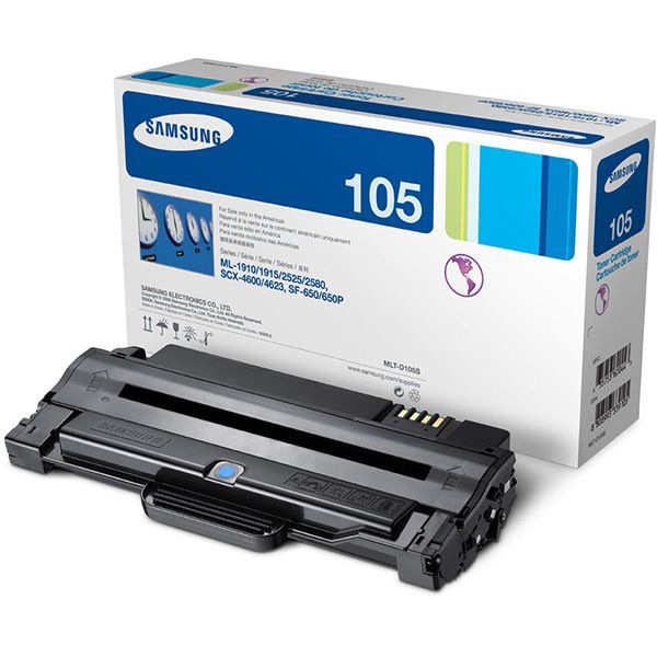 Samsung MLT-D105S - black - original - toner cartridge