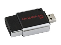 Kingston MobileLiteG2 card reader - Hi-Speed USB