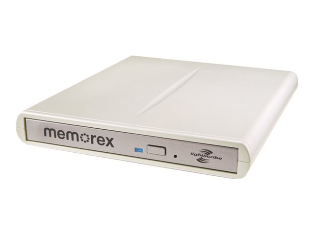 Memorex 8x Multi-Format Slim External DVD Recorder - DVD±RW drive - USB 2.0