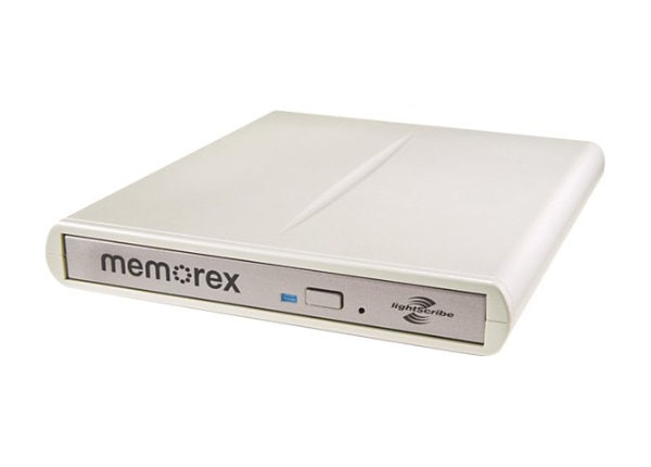 Memorex 8x Multi-Format Slim External DVD Recorder - DVD±RW drive - USB 2.0