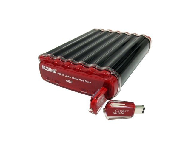 BUSlink CipherShield Encrypted CSC-2T-U3 - hard drive - 2 TB - USB 3.0