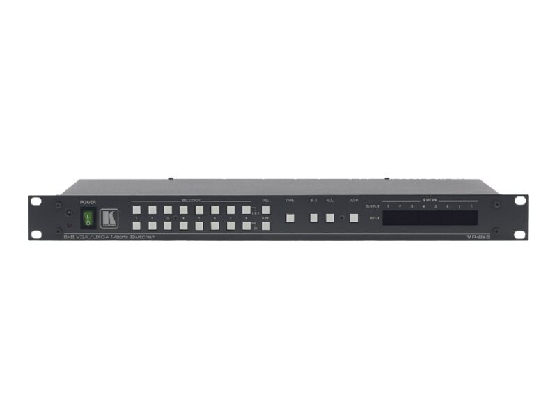 Kramer VP-8X8 - video switch - 8 ports - rack-mountable