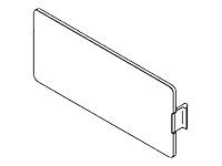 Wiremold 5500 Series - Blank Faceplate Fitting - Ivory