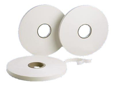 Foam Tape - Rubber - White - 1/32 in x 1 in x 7 yards