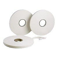 Foam Tape - Rubber - White - 1/32 in x 1 in x 7 yards