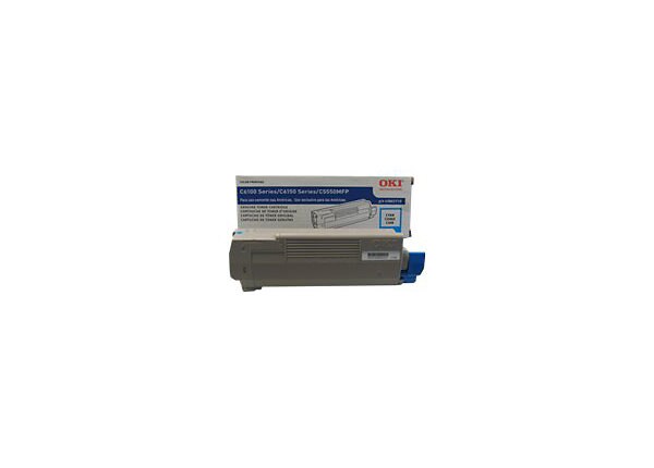 OKI - cyan - original - toner cartridge