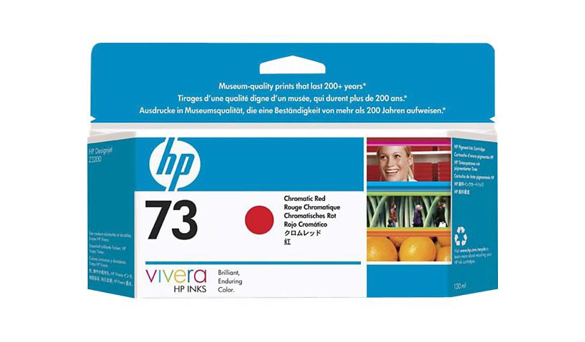 HP 73 - chromatic red - original - DesignJet - ink cartridge
