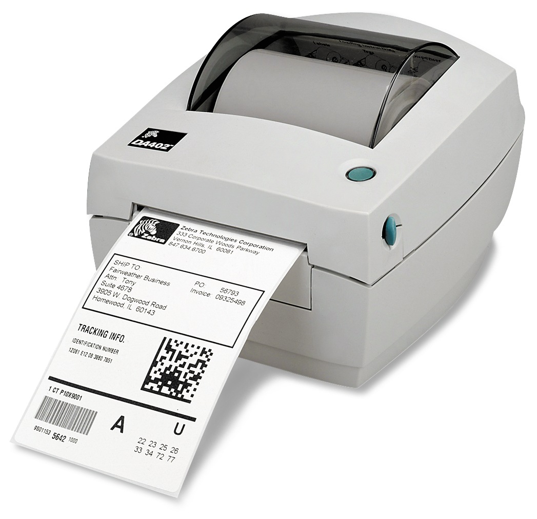 Zebra DA402 Direct Thermal Bar Code Printer