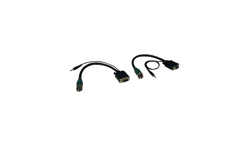 Tripp Lite Easy Pull Type-A RGB Style VGA Connector Kit w/ Audio M/M