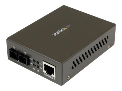 StarTech.com Gigabit Multi Mode Fiber Ethernet Media Converter