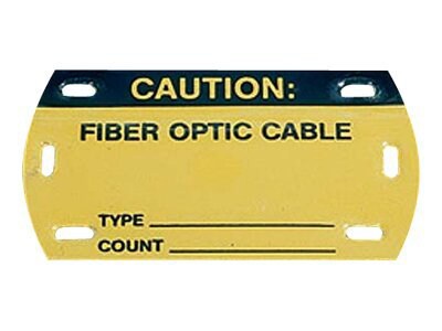 Panduit Self-Laminating Fiber Optic Marker Tags - cable tag