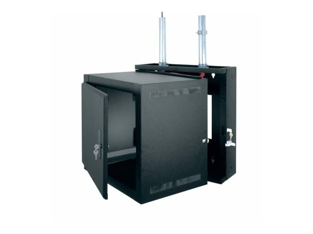 Thumbnail 2 of 2 for Middle Atlantic EWR 12RU Pivoting Wall Mounted Enclosure - 22in Depth Wall Mounted Rack