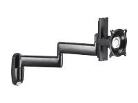 Chief Height Adjustable Single Display Wall Mount - Black mounting kit - for monitor - black