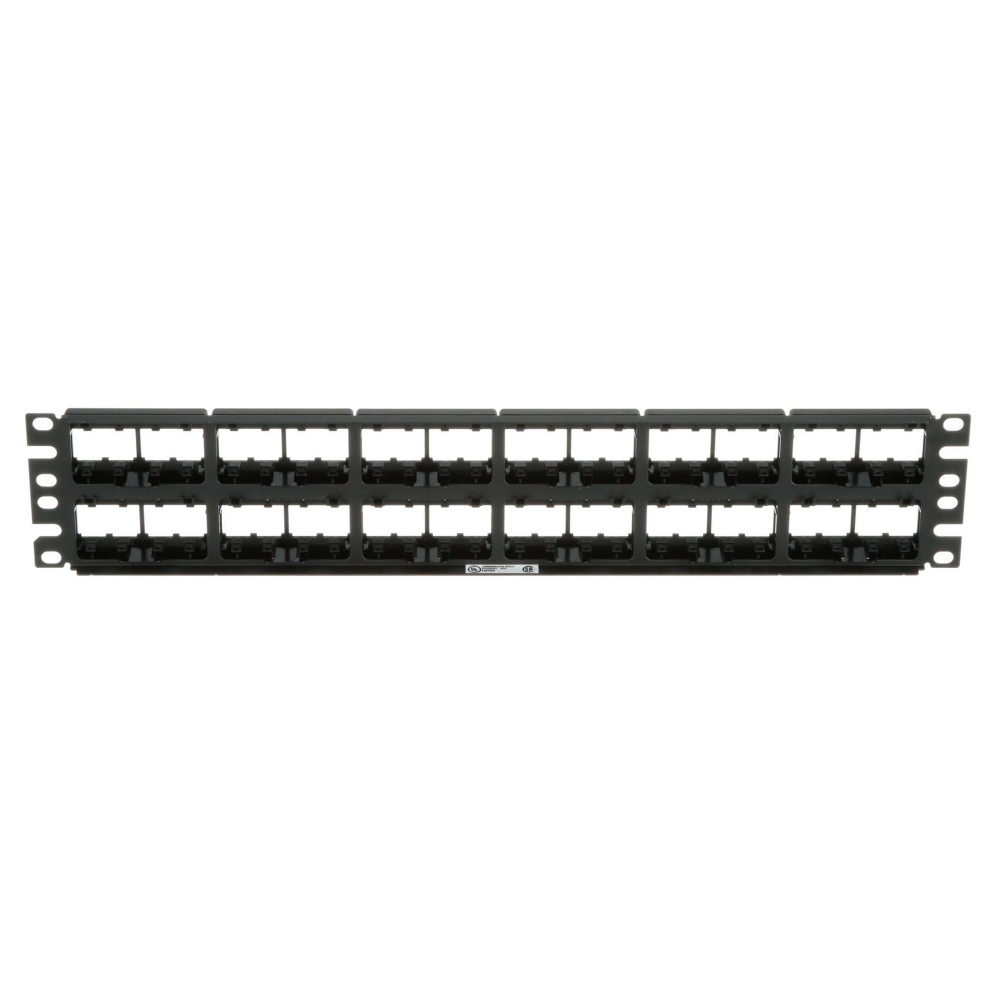 Thumbnail 4 of 6 for Panduit CPP48WBLY Modular Patch Panel