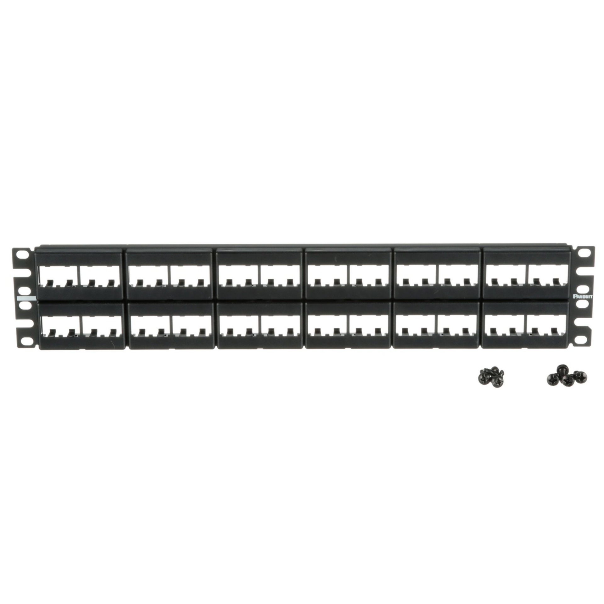 Thumbnail 5 of 6 for Panduit CPP48WBLY Modular Patch Panel