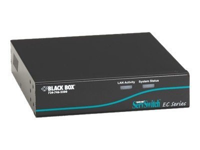 Black Box ServSwitch EC with Built-In IP for PS/2 and USB Servers and USB Consoles - KVM switch - 4 ports