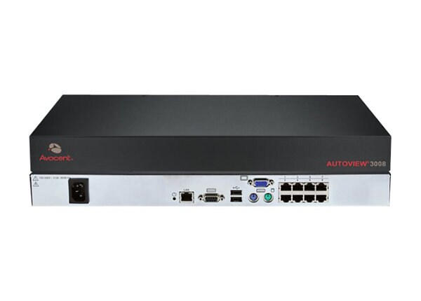 Avocent AutoView 3008 - KVM switch - 8 ports - desktop